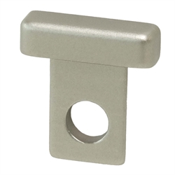 Endestykke til lige profil Titanium